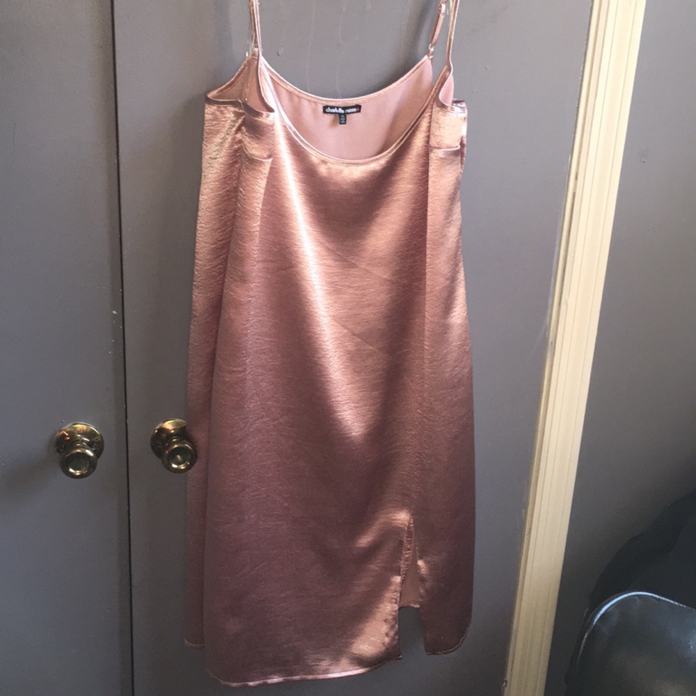 Sexy, spaghetti strap dress.